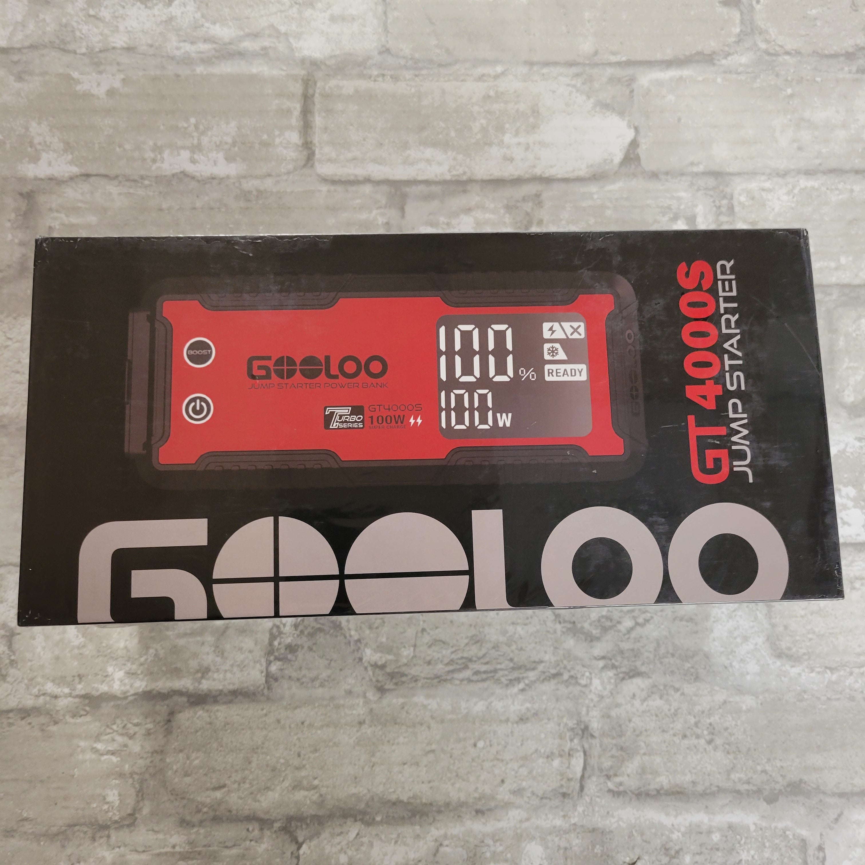 GOOLOO GT4000S Jump Starter 4000 Amp Car Starter 100W Fast-Charging 12V Jump Box (8042980868334)